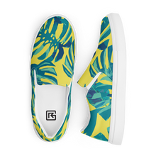 Men’s slip-on canvas shoes: Tropical Design